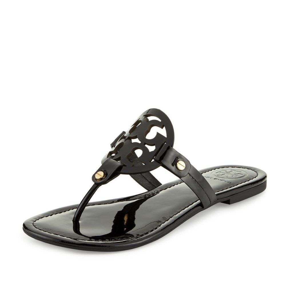New In Box Tory Burch Miller Thong Sandals